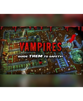 Vampires: Guide Them to Safety! Steam Key GLOBAL